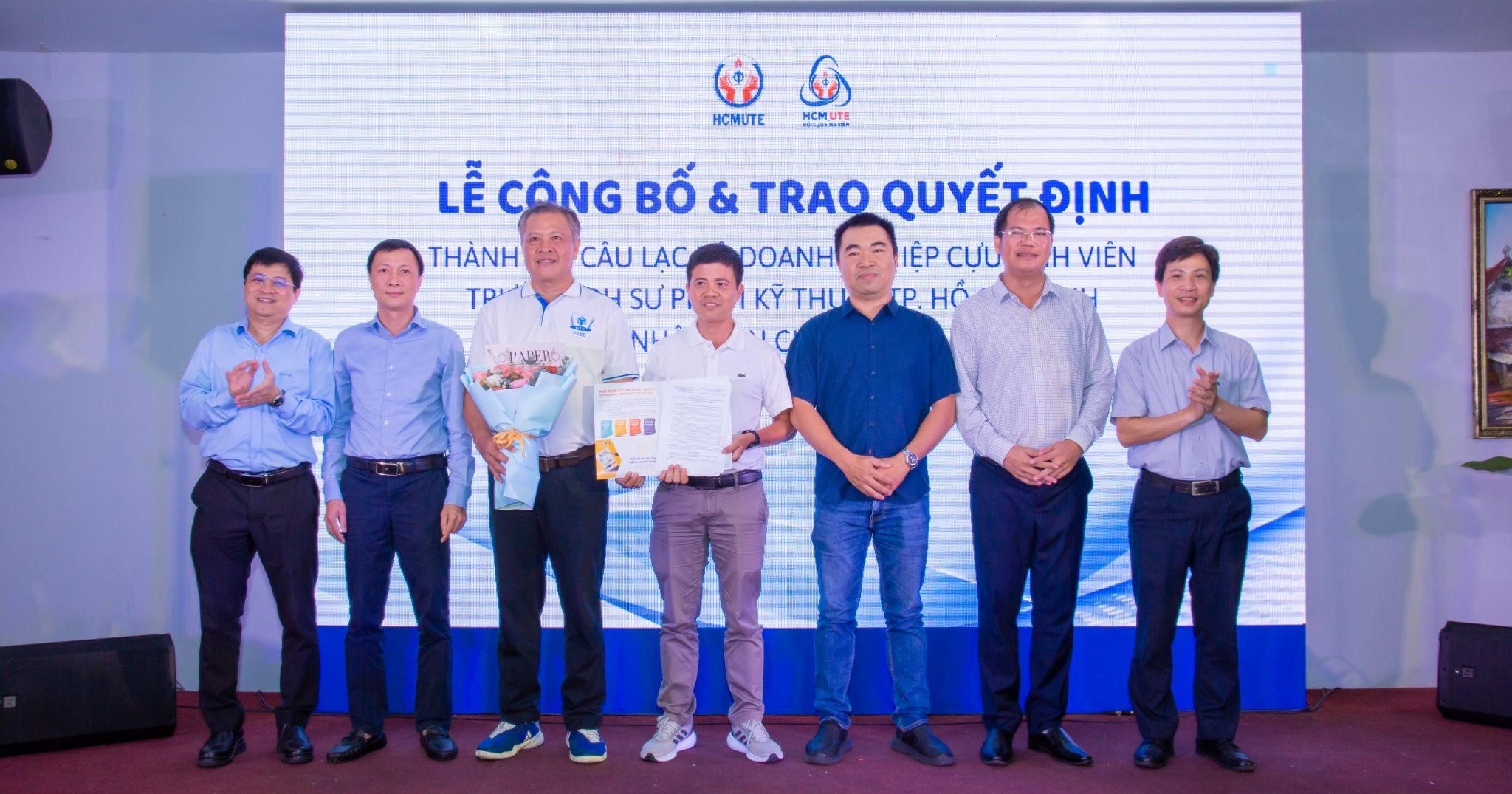  Lễ ra mắt CLB Doanh nghiệp Cựu sinh viên HCMUTE: Cột mốc mới trong kết nối và phát triển cộng đồng cựu sinh viên