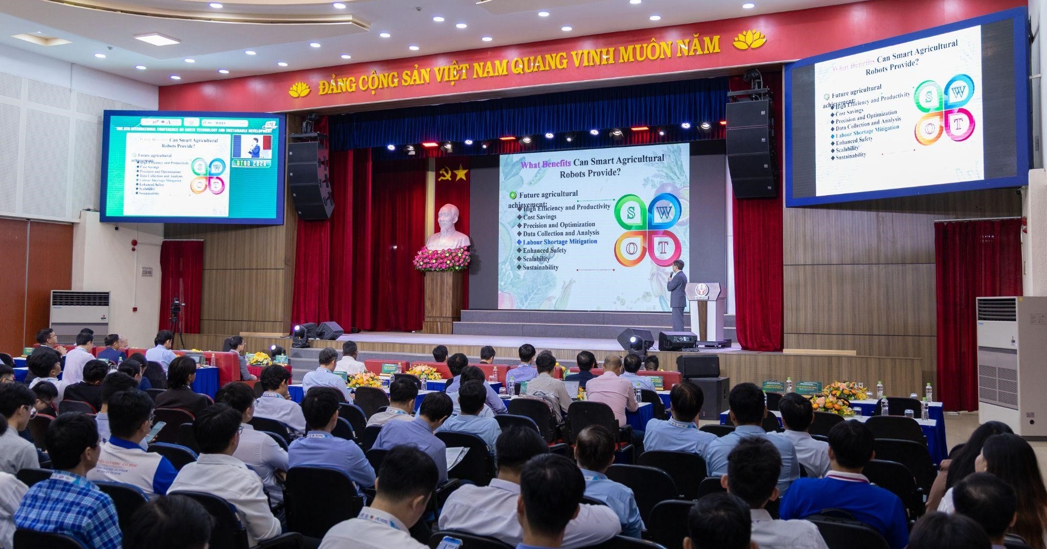 HCM-UTE tiếp tục tổ chức thành công Hội thảo Quốc tế GTSD 2026 thúc đẩy phát triển bền vững